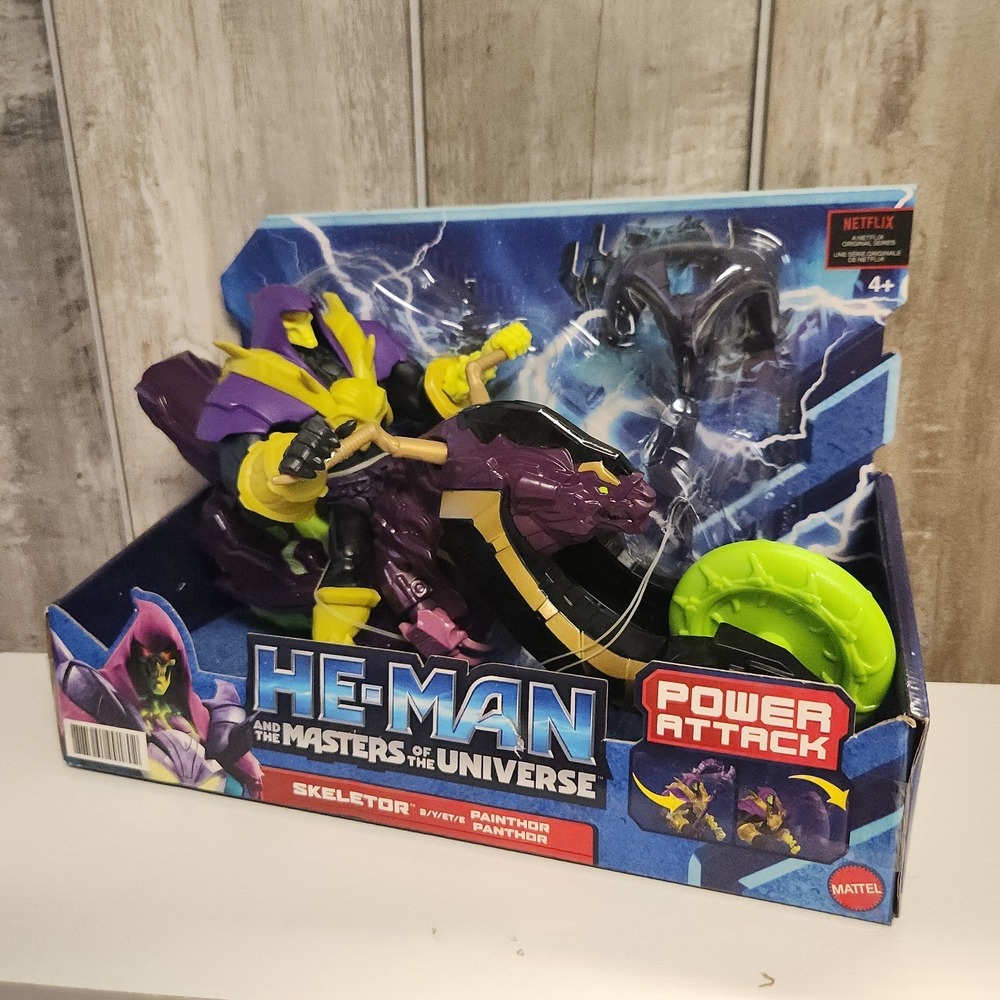 HE-MAN Masters of the Universe Skeletor Painthor Panthor Action Figure NEW Gift